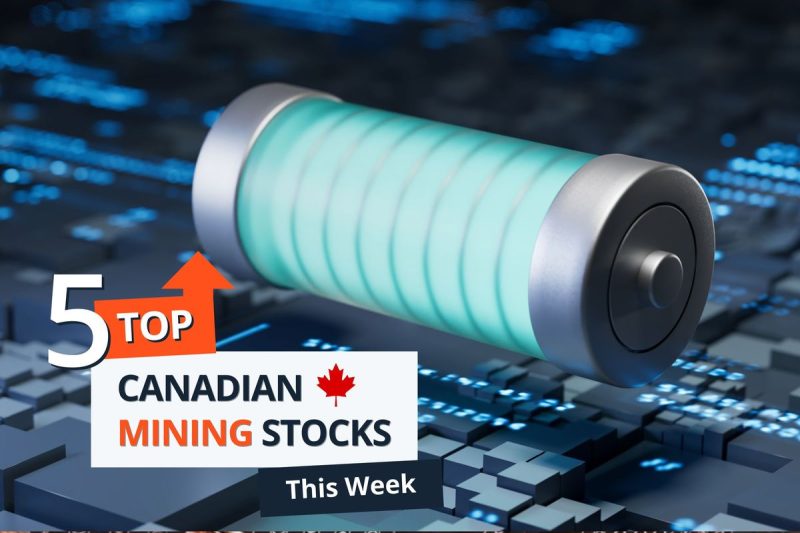 Statistics Canada released July’s consumer price index (CPI) data on Tuesday (August 19). The figures show that inflation decelerated in the month, posting a 1.7 percent year-on-year gain, down from the 1.9 percent recorded in June. 
The most significant contributor to the fall was a 16.1 percent decline in gasoline prices from the same period last year. 
Excluding the lower costs at the pumps, CPI remained steady at 2.5 percent, the same increase as May and June. 
The national reporting agency released June’s mineral production survey on Wednesday (August 20). 
The data indicates that production and shipments increased across the board, with copper production rising to 39.17 million kilograms, gold rising to 16,935 kilograms and silver increasing to 29,081 kilograms. 
For shipments, copper increased to 45.96 million kilograms from 34.38 million kilograms, gold shipments rose to 18,554 kilograms from 16,725, and silver jumped to 31,391 kilograms from 27,614 kilograms.
On Thursday (August 21), Canadian Prime Minister Mark Carney had a phone call with US President Donald Trump. Although the prime minister’s office has provided few details, the two leaders reportedly had a “productive and wide-ranging conversation” about the current trade dispute, as well as economic and security relations. 
Carney and Trump are expected to speak again soon. 
South of the border, US Federal Reserve Chair Jerome Powell gave his speech at the Jackson Hole Economic Policy Symposium on Friday (August 22). In his remarks, he said that the Fed’s dual mandate goal is in balance, with the labor market remaining near maximum employment, while inflation has eased from post-pandemic highs. 
However, he also said that “a shifting balance of risks may warrant adjusting our policy stance,” hinting at a near-term cut to the Fed’s benchmark interest rate. Expectations are high for a 25 basis point cut in September. 
                            Markets and commodities react                                
Canadian equity markets were positive this week. The S&P/TSX Composite Index (INDEXTSI:OSPTX) was in record territory, closing the week up 1.44 percent to set at another all-time high of 28,333.13. The S&P/TSX Venture Composite Index (INDEXTSI:JX) did even better, climbing 2.45 percent to finish Friday at 803.61. The CSE Composite Index (CSE:CSECOMP) slumped mid-week but recovered on Friday to post a slight gain of 0.48 percent to 158.82.
US equity markets were mixed this week, but strong gains on Friday following Powell’s comments kept them in record high territory. The S&P 500 (INDEXSP:INX) was up 1.52 percent on Friday, but down by 0.16 percent over the past five days to 6,466.92, while the Nasdaq 100 (INDEXNASDAQ:NDX) rose 1.51 percent on Friday, but sank 1.33 percent on the week to 23,497.83 on Wednesday. Meanwhile, the Dow Jones Industrial Average (INDEXDJX:.DJI) was the sole weekly gainer, rising 1.89 percent on Friday and 1.04 percent on the week to post a new record high of 45,631.73.
The gold price was largely flat this week, but also surged on Friday after Powell hinted at a near-term rate cut, rising 1.11 percent on the week to US$3,373.21 per ounce by 4:00 p.m. EDT on Friday. 
Silver saw similar movements, but ended the week with a more significant gain of 2.62 percent US$38.90 per ounce.
Copper saw little change again this week, posting a 0.22 percent decrease to US$4.52 per pound. The S&P GSCI (INDEXSP:SPGSCI) commodities index posted an increase of 1.92 percent by close on Friday, finishing at 545.11.
                            Top Canadian mining stocks this week                                
How did mining stocks perform against this backdrop?
Take a look at this week’s five best-performing Canadian mining stocks below.
Stock data for this article was retrieved at 4:00 p.m. EDT on Friday using TradingView’s stock screener. Only companies trading on the TSX, TSXV and CSE with market caps greater than C$10 million are included. Mineral companies within the non-energy minerals, energy minerals, process industry and producer manufacturing sectors were considered.
                            1. StrategX Elements (CSE:STGX)<strong></strong>
<strong>Weekly gain:</strong> 63.64 percent<strong>Market cap:</strong> C$11.57 million<strong>Share price:</strong> C$0.18
StrategX Elements is advancing a portfolio of projects in the Northwest Territories and Nunavut, Canada.
Its most recent focus has been its Nagvaak project in Nunavut, which hosts a 6 kilometer mineralized zone with deposits of nickel, vanadium, cobalt, copper, silver and platinum-group metals. 
On March 3, the company discovered a wide zone of high-grade graphite mineralization at Nagvaak, with one assay returning an average of 15 percent graphitic carbon over 32 meters, including an intersection of 22 percent graphitic carbon over 17 meters. StrategX said the hole also returned encouraging concentrations of other minerals, including nickel, copper and silver, supporting potential for a multi-mineral system.
The most recent news from the project came on July 30, when the company announced it was in the process of mobilizing for a 2025 drill program intended to delineate and validate the discoveries.
On Tuesday, the company completed a non-brokered private placement for 3.71 million shares, raising gross proceeds of C$296,960. It announced the placement on August 7 and said funds would be used for general working capital. 
                            2. Max Resource (TSXV:MAX)
<strong>Weekly gain:</strong> 62.5 percent<strong>Market cap:</strong> C$12.59 million<strong>Share price:</strong> C$0.065
Max Resource is an explorer working to advance a portfolio of projects in Colombia.
Its Sierra Azul property is a district-scale copper and silver project consisting of 20 mining concessions covering an area of 188 square kilometers in northeastern Colombia. 
The asset is covered by a May 2024 earn-in agreement with Freeport-McMoRan (NYSE:FCX), in which Freeport can receive up to an 80 percent stake by funding of C$50 million over 10 years. The site hosts multiple target areas with high-grade copper and silver mineralization, including a 20 kilometer red-bed style copper system at the AM district.
Max also owns the Florália hematite direct-shipping ore iron project located in the Minas Gerais region. The company completed the acquisition of the property in October 2024 from Jaguar Mining (TSX:JAG,OTCQX:JAGGF) for total cash considerations of US$1 million and 4 million performance share units, contingent upon reaching certain milestones. The site hosts hematite deposits with grades over 60 percent iron. Max intends to use a direct-shipping ore process to mine, crush and screen the ore before exporting the material directly to steel mills.
The company’s most recent announcement came this past Tuesday, when it secured the right to acquire Mora title, which lies adjacent to Aris Mining’s (TSX:ARIS,NYSEAMERICAN:ARMN) Marmato mine. The property hosts 40 historic workings with five active mines, with reserves with grades of 3.2 grams per metric ton (g/t) gold from 31.3 million metric tons and a resource of 9 million ounces of gold grading 3 g/t from 61.5 million metric tons.
                            3. Maple Gold Mines (TSXV:MGM)
<strong>Weekly gain:</strong> 50 percent<strong>Market cap:</strong> C$45.6 million<strong>Share price:</strong> C$0.105
Maple Gold Mines is a gold exploration company focused on the advancement of its Douay and Joutel projects located in the Abitibi greenstone belt in Québec, Canada.
The Douay project covers an area of 357 square kilometers. In a 2022 technical report, the company said the site hosts an indicated resource of 511,000 ounces of gold from 10 million metric tons with an average grade of 1.59 g/t gold, with an additional inferred resource of 2.53 million ounces from 76.7 million metric tons at 1.02 g/t.
Joutel is located directly south of Douay. The company announced on May 5 that it had staked an additional 128 mining claims, bringing the total land area at the property to 111 square kilometers from the original 39. The site hosts Agnico Eagle Mines’ (TSX:AEM,NYSE:AEM) past-producing Eagle-Telbel gold mine, which operated from 1974 to 1993. To date, the company has used 250,000 meters of historic drill results to create 3D models to aid in current exploration efforts.
The most recent news from Maple came on Wednesday when it announced a C$5 million non-brokered private placement led by strategic investor Michael Gentile. Additionally, the company reported that Agnico Eagle has indicated it intends to participate in the offering to maintain its pro rata ownership interest in Maple Gold.
The release also said that it has appointed Marc Legault and Chris Adams to the board of directors. 
                            4. Capitan Silver (TSXV:CAPT)
<strong>Weekly gain:</strong> 40.45 percent<strong>Market cap:</strong> C$113.2 million<strong>Share price:</strong> C$1.25
Capitan Silver is an explorer focused on advancing silver and gold projects in Durango, Mexico.
The company’s flagship asset is the 100 percent owned Cruz de Plata project, in the heart of Mexico’s historic Penoles Mining District. The district is known for hosting significant silver mineralization and historic mining.
The Cruz de Plata project encompasses two historic silver mines — Jesus Maria and San Rafael — and the El Capitan oxide gold prospect, all within a 22.9 square kilometer land package. 
To date, the company has completed 86 diamond drill holes totaling over 11,550 meters.
A 2020 technical report demonstratesd an inferred resource of 16.99 million ounces of contained silver and 331,000 ounces of contained gold from 28.3 million metric tons of ore with grades of 18.7 g/t silver and 0.36 g/t gold.
The most recent news from Capitan came on Friday, when it announced it executed a definitive agreement to acquire a strategic land package at its Cruz de Plata property from Fresnillo (LSE:FRES,OTC Pink:FNLPF) for total cash considerations of US$4 million. The transaction was initially announced in June.
The new parcel consists of seven mineral concessions covering an area of 2,171.4 hectares and increases its total holdings in the area by 85 percent and the surface expression of the silver and gold trend by 1.2 kilometers to the east.
                            5. District Metals (TSXV:DMX)
<strong>Weekly gain:</strong> 36.9 percent<strong>Market cap:</strong> C$163.98 million<strong>Share price:</strong> C$1.15
District Metals is a uranium exploration company focused on advancing a portfolio of assets in Sweden.
Its flagship Viken property covers an area of 38,657 hectares in Jämtland County and in addition to uranium hosts mineral deposits of vanadium, molybdenum, nickel, copper and zinc.
On June 13, District filed a technical report for the project’s updated mineral resource estimate. It shows an indicated resource of 176 million pounds of U3O8 from 456 million metric tons of ore with a grade of 175 parts per million (ppm) U3O8 and an inferred resource of 1.54 billion pounds of U3O8 from 4.3 billion metric tons with a grade of 161 ppm. 
The company has also been advancing its Tomtebo-Stollberg zinc project in South-Central Sweden. The project is part of an October 2023 definitive agreement in which Boliden (STO:BOL) can earn an 85 percent interest in the property by spending C$10 million over four years and District can earn a 15 percent stake in Boliden’s Stollberg property.
Tomtebo covers an area of 5,144 hectares and hosts the historic Tomtebo and Lovas mines, while Stollberg covers an area of 5,180 hectares and is located near Boliden’s Garpengerg mine.
The most recent update from Tomtebo came on July 29, when District released assays from a five hole, 2,485 meter drill program conducted between February and April. One highlighted drill hole recorded multiple zones of silver and base metals mineralization, including 88 g/t silver, 3 percent zinc and 1.9 percent lead over 7.85 meters.
The company has not released any news since.
                            FAQs for Canadian mining stocks                                
                            What is the difference between the TSX and TSXV?                                
The TSX, or Toronto Stock Exchange, is used by senior companies with larger market caps, and the TSXV, or TSX Venture Exchange, is used by smaller-cap companies. Companies listed on the TSXV can graduate to the senior exchange.
                            How many mining companies are listed on the TSX and TSXV?                                
As of February 2025, there were 1,572 companies listed on the TSXV, 905 of which were mining companies. Comparatively, the TSX was home to 1,859 companies, with 181 of those being mining companies.
Together the TSX and TSXV host around 40 percent of the world’s public mining companies.
                            How much does it cost to list on the TSXV?                                
There are a variety of different fees that companies must pay to list on the TSXV, and according to the exchange, they can vary based on the transaction’s nature and complexity. The listing fee alone will most likely cost between C$10,000 to C$70,000. Accounting and auditing fees could rack up between C$25,000 and C$100,000, while legal fees are expected to be over C$75,000 and an underwriters’ commission may hit up to 12 percent.
The exchange lists a handful of other fees and expenses companies can expect, including but not limited to security commission and transfer agency fees, investor relations costs and director and officer liability insurance.
These are all just for the initial listing, of course. There are ongoing expenses once companies are trading, such as sustaining fees and additional listing fees, plus the costs associated with filing regular reports.
                            How do you trade on the TSXV?                                
Investors can trade on the TSXV the way they would trade stocks on any exchange. This means they can use a stock broker or an individual investment account to buy and sell shares of TSXV-listed companies during the exchange’s trading hours.
<em>Article by Dean Belder; FAQs by Lauren Kelly.</em>
<strong>Securities Disclosure: I, Dean Belder, hold no direct investment interest in any company mentioned in this article.</strong>
<strong>Securities Disclosure: I, Lauren Kelly, hold no direct investment interest in any company mentioned in this article.</strong>
This post appeared first on investingnews.com